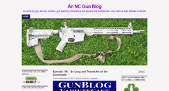 Desktop Screenshot of ncgunblog.com
